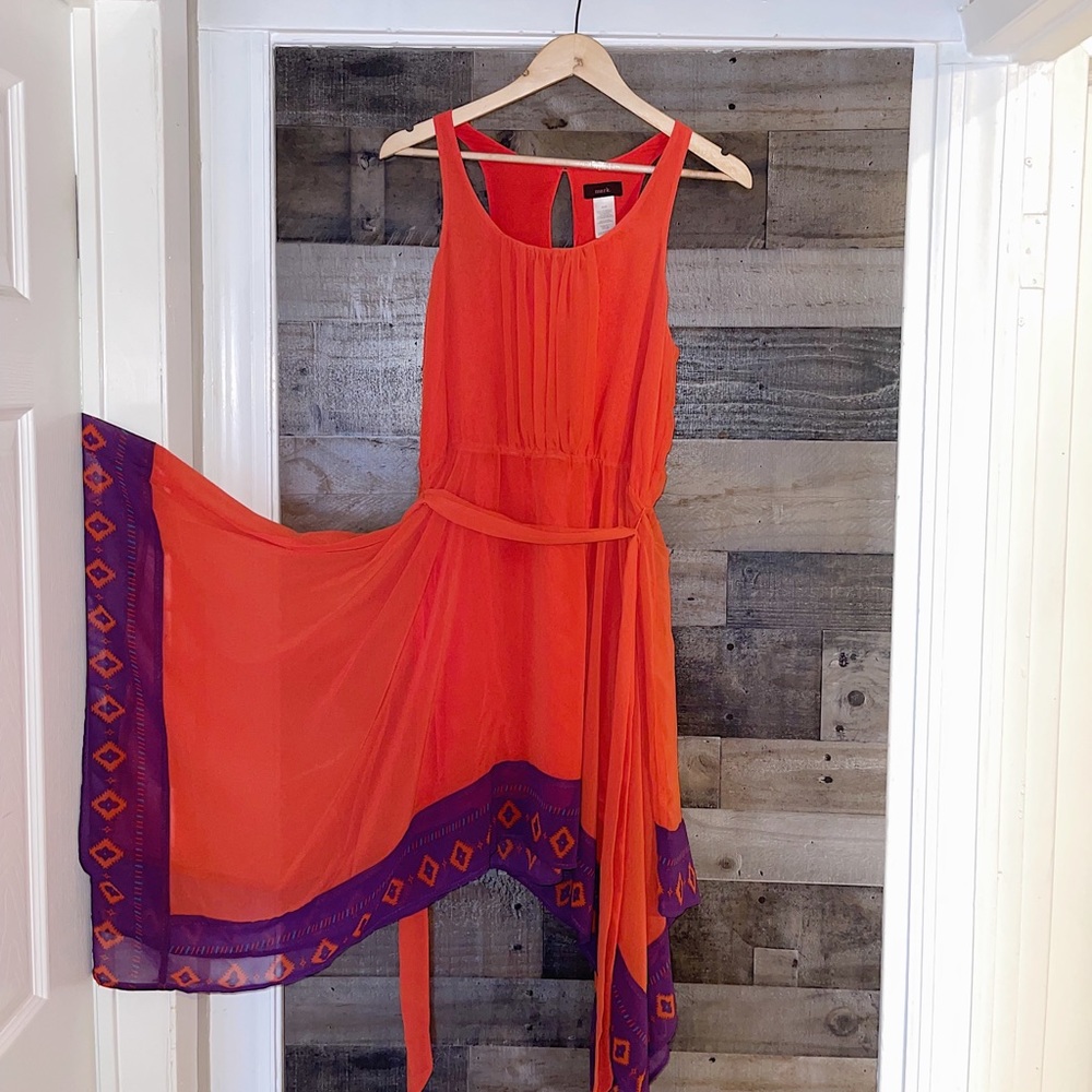 Vibrant Orange Dress